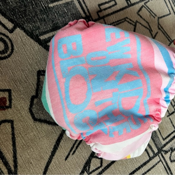 Pink NKOTB cloth diaper with liner - Picture 6 of 6